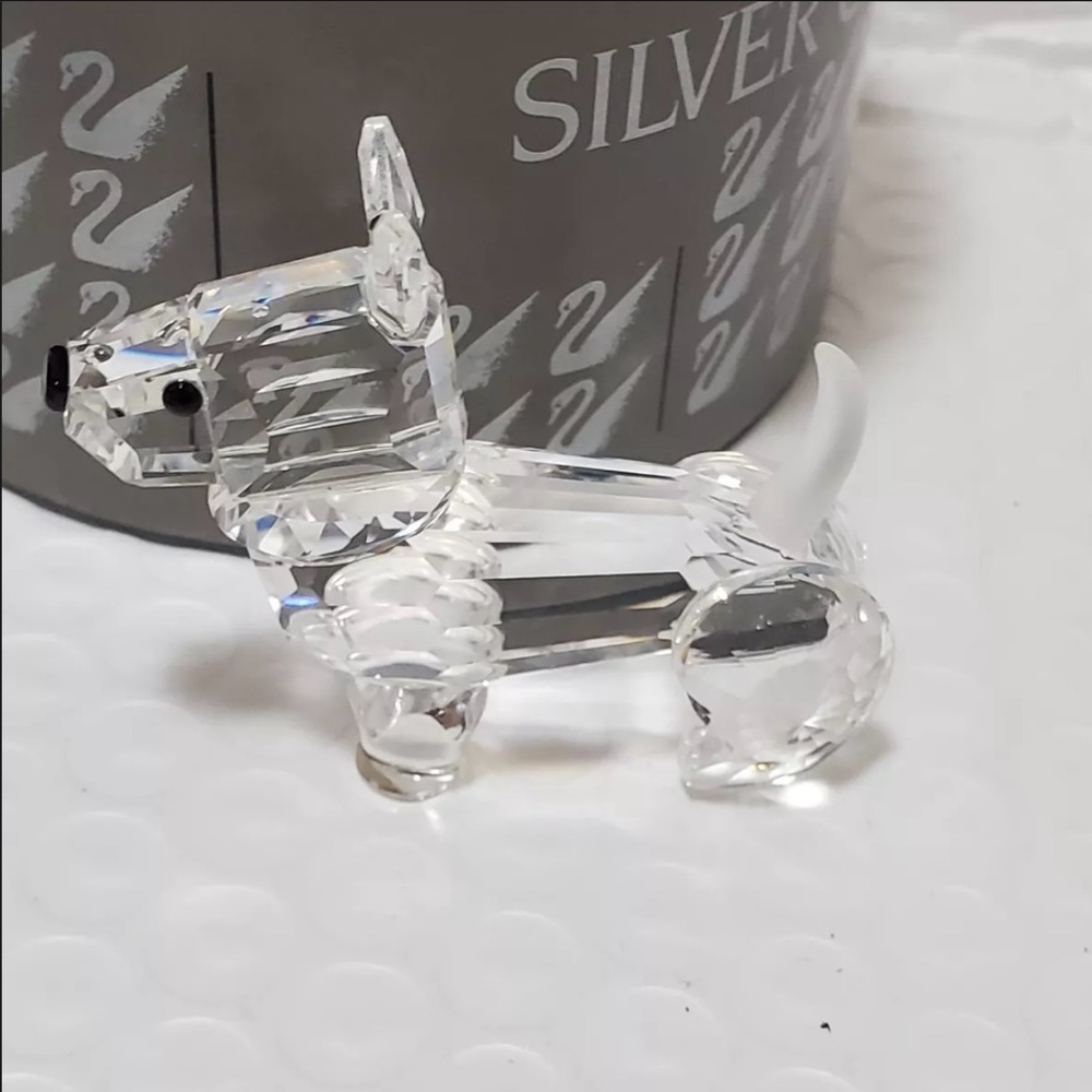 SWAROVSKI RETIRED SILVER CRYSTAL SCOTTISH TERRIER